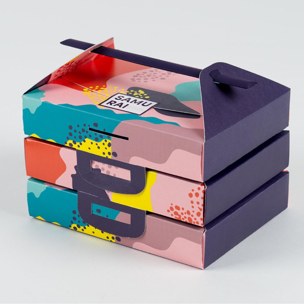 Wholesale Customized Sushi Paper Box Take out Fast Food Packaging Paper Boxes - Fastfoodpak