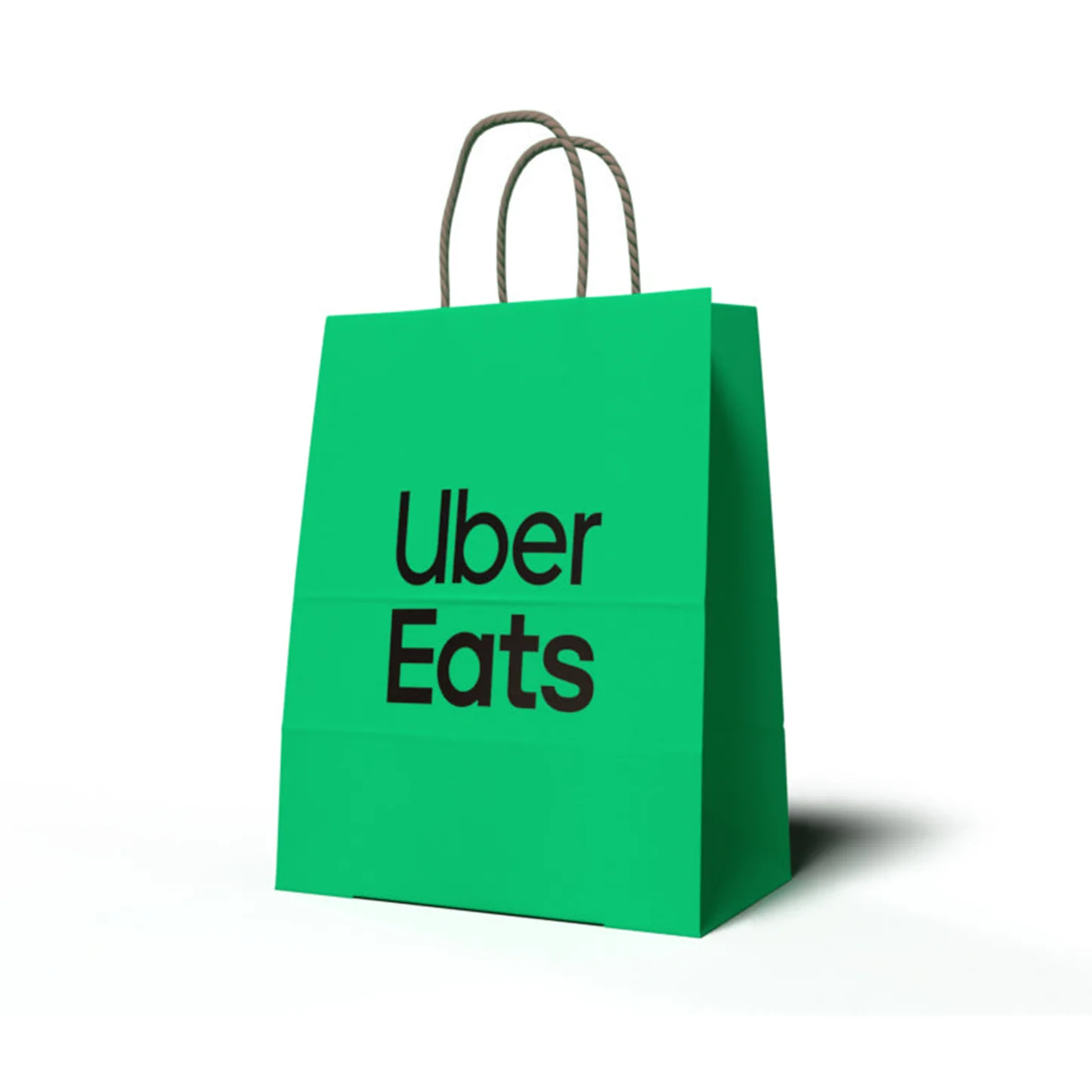 Custom Logo Printed Eco Recycle Craft Paper Bag With Handles For Food Take Away Packaging