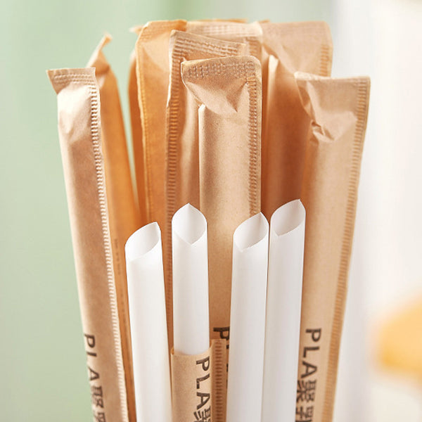 Custom BPA Free PLA Biodegradable Drinking Straw Plastic For Juice - Fastfoodpak
