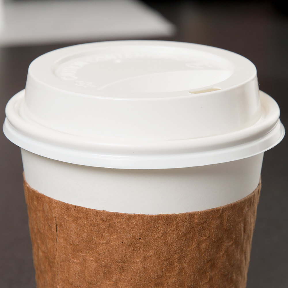 Compostable Biodegradable Eco Hot Cup Cover Cup Lids