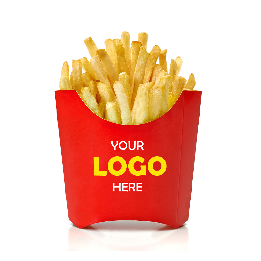 Logo personnalisé impression frites poulet frit tasses pépites FastFood emballage
