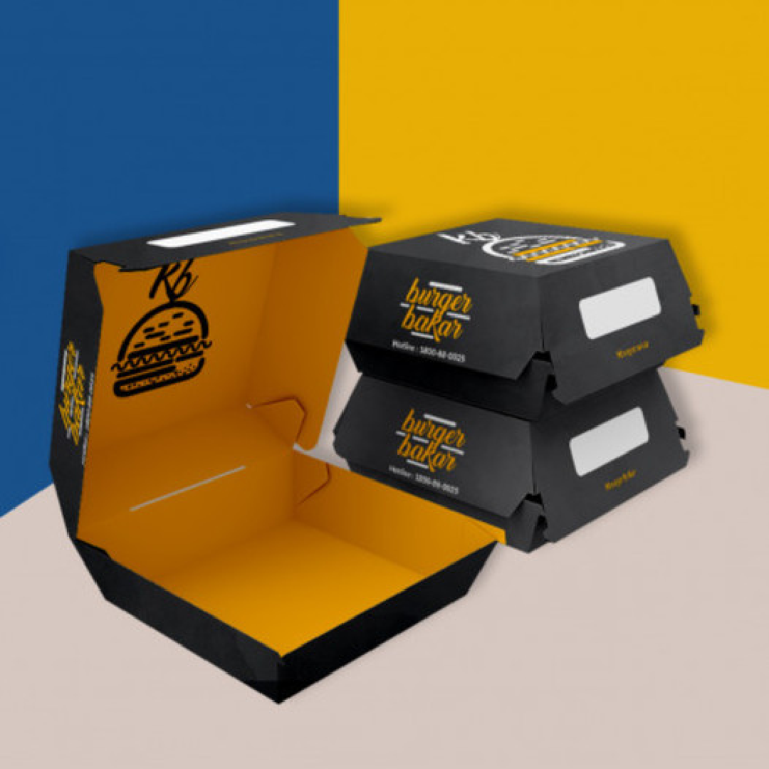 Disposable Commercial Customization Hamburger Packing Box