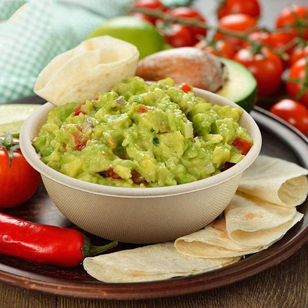 Disposable Eco Friendly Biodegradable Natural 24 oz Bagasse Sugar Cane Fibers Compostable Bowls - Fastfoodpak