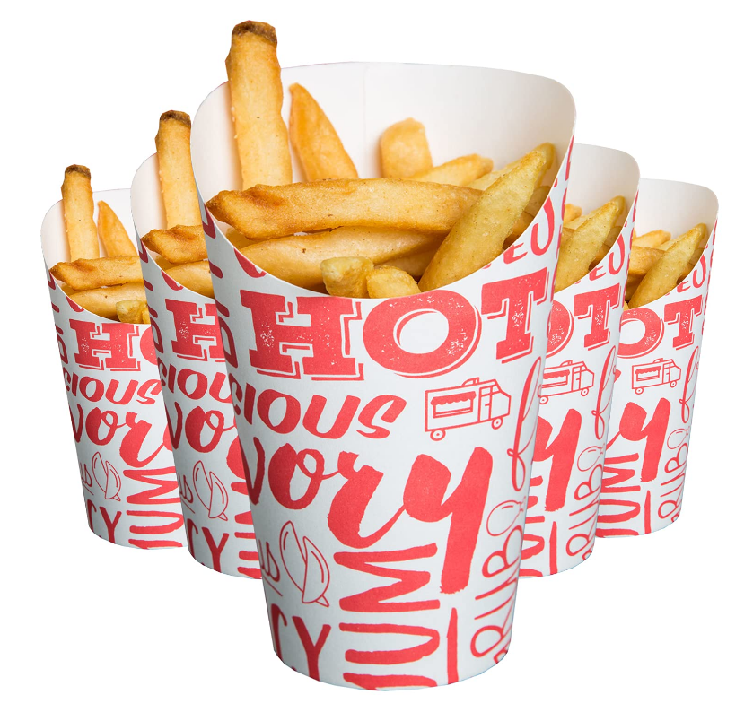 Customizable and Sustainable French Fry Packaging Solutions