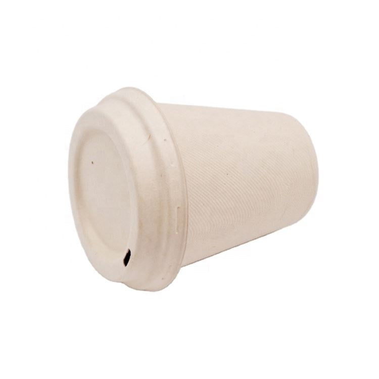 Biodegradable High Quality Bamboo Fiber Pulp Sugarcane Cups and Lids