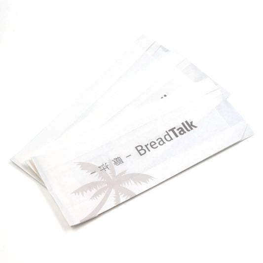Las aduanas diseñan las bolsas de papel del bocadillo a prueba de grasa aptas para microondas de la categoría alimenticia