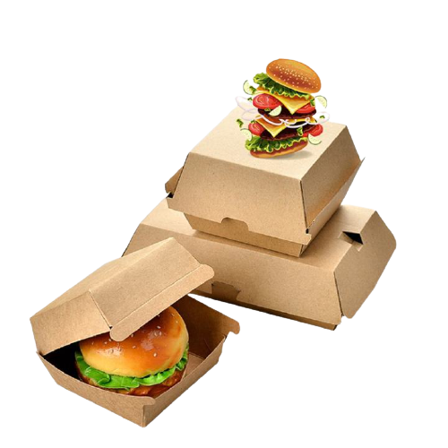 Encuentre caja de embalaje comida papel hamburguesa suministros al por  mayor para ordenar en línea - Alibaba.com