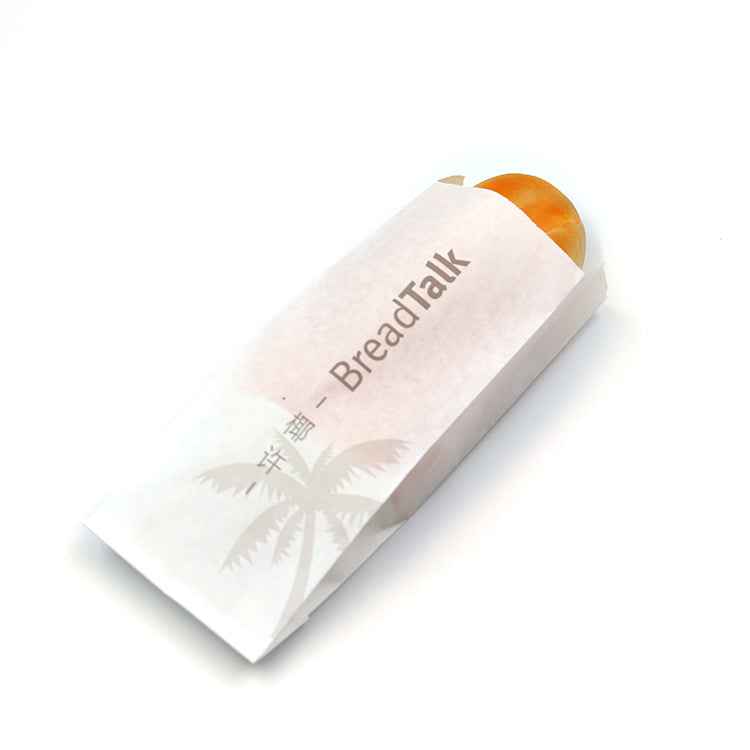 Customs Design Greaseproof Sandwich Paper Bags Food Grade Microwavable