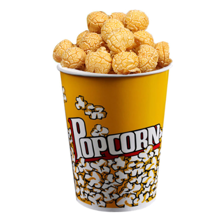 Prix ​​bon marché d'usine de logo personnalisé Bbiodegradable Kraft Paper Popcorn Box Seaux de popcorn