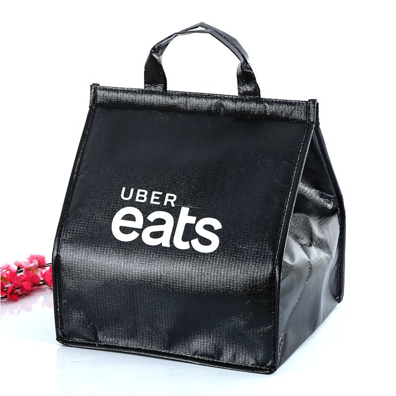 Factory Reusable Custom Disposable Non Woven Aluminum Foil Eco-friendly Food Insulated Thermal Lunch Cooler Bag