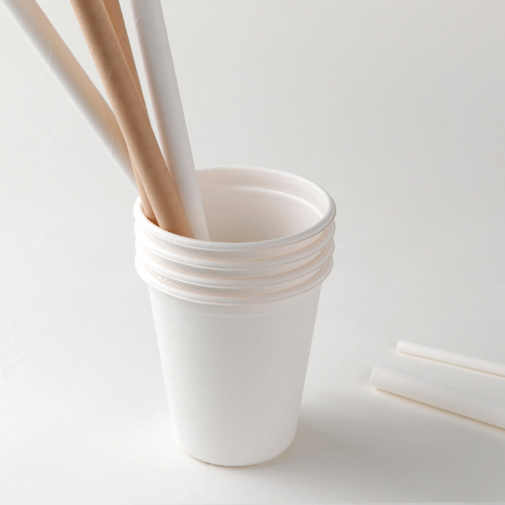 BiodegradableTakeaway Packed Milk Tea Cup Coffee Cup Disposable Paper Coffee Cups