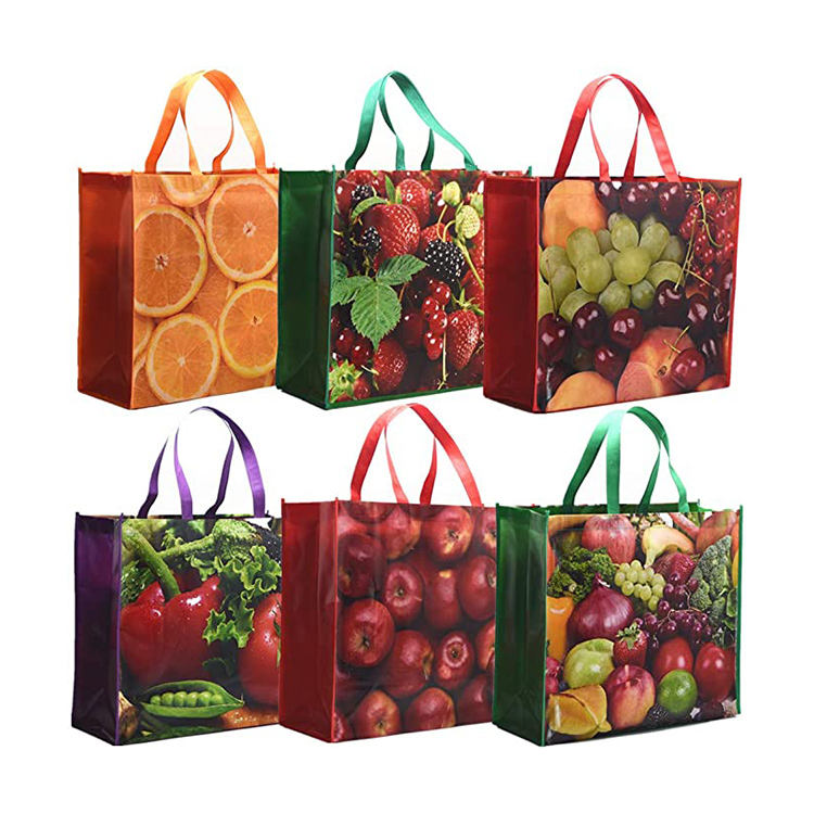 Wholesale Custom Printed Eco Friendly Recycle Reusable Non Woven Bags ...