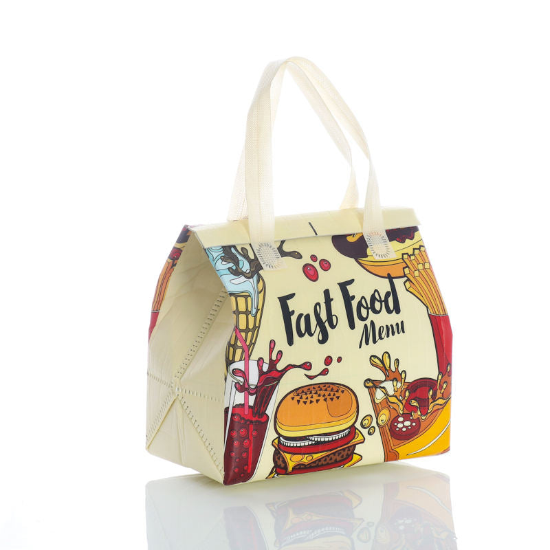 Custom Printed Insulated Lunch Box with Food Container