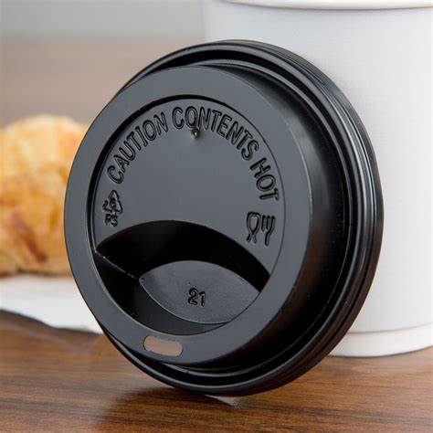 Custom Sizes Compostable Biodegradable Hot Cup Lid - Fastfoodpak